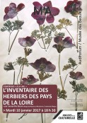Affiche de la Conférence HerbEnLoire aux Musées d'Angers